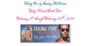 Join us on TAKING FIRE's blog tour 2.2-20.2015!